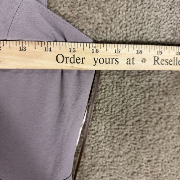 Lulus Air of‎ Romance Maxi Dress Women Small Taupe Cross Back Lined Formal Gown - Picture 5 of 12